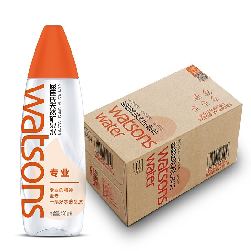 屈臣氏(Watsons)天然矿泉水420ML*15