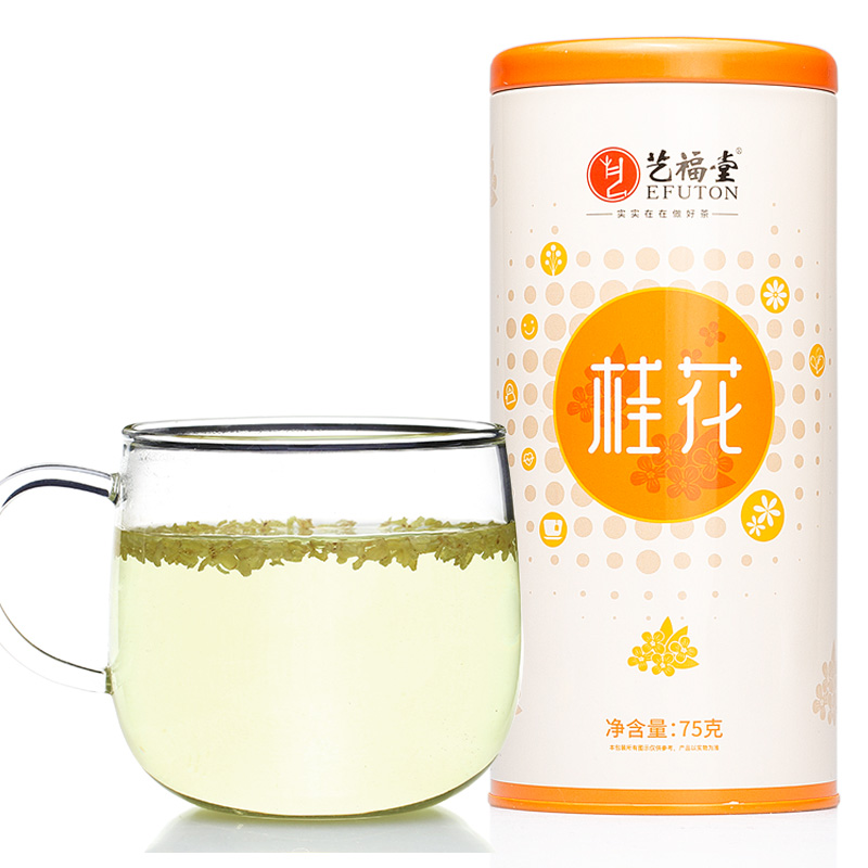 艺福堂 花草茶桂花75g/罐