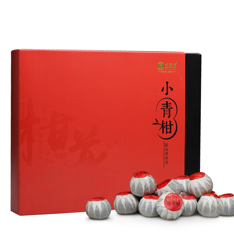 艺福堂 陈皮普洱茶小青柑120g/盒