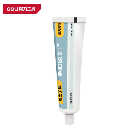 得力工具DA-MD050-1单支免钉胶50ml(白)(支)