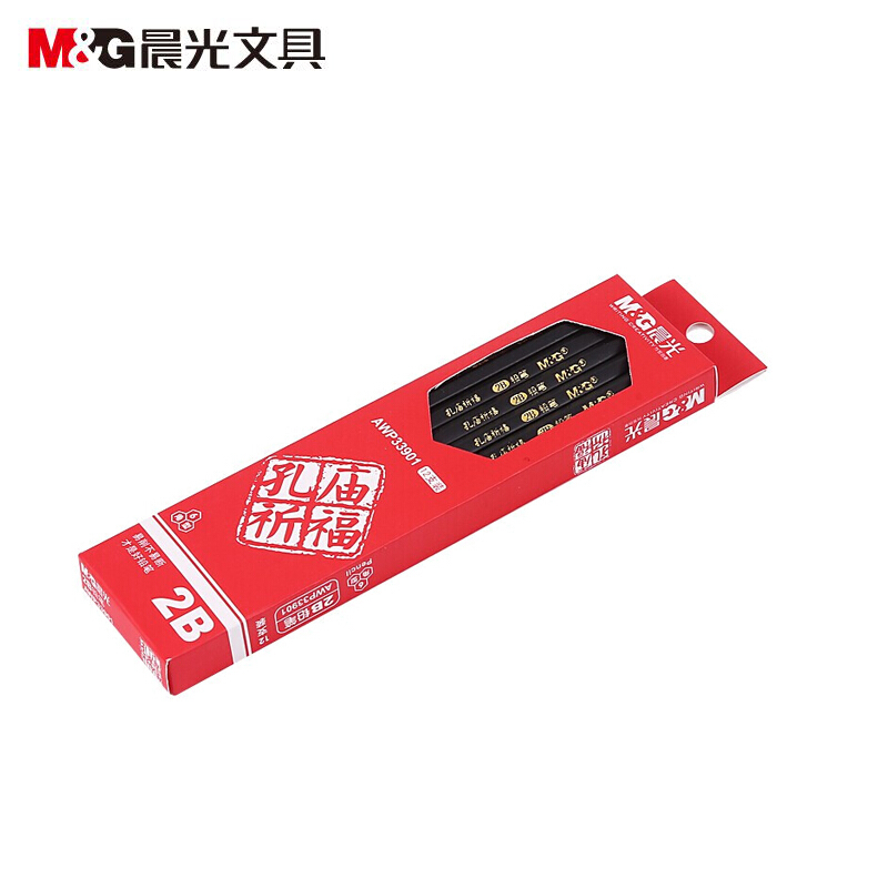 晨光(M&G)AWP33901铅笔孔庙祈福六角形2B