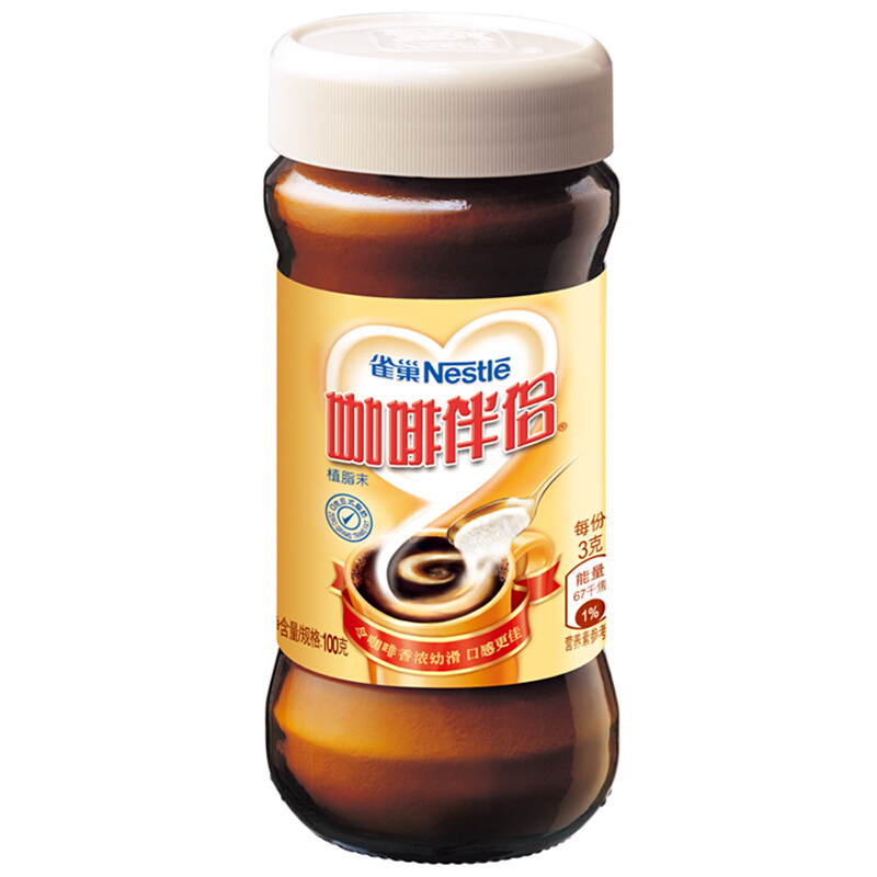 雀巢(Nestle)咖啡伴侣瓶装 100g