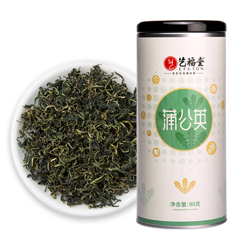 艺福堂 蒲公英叶茶80g/罐