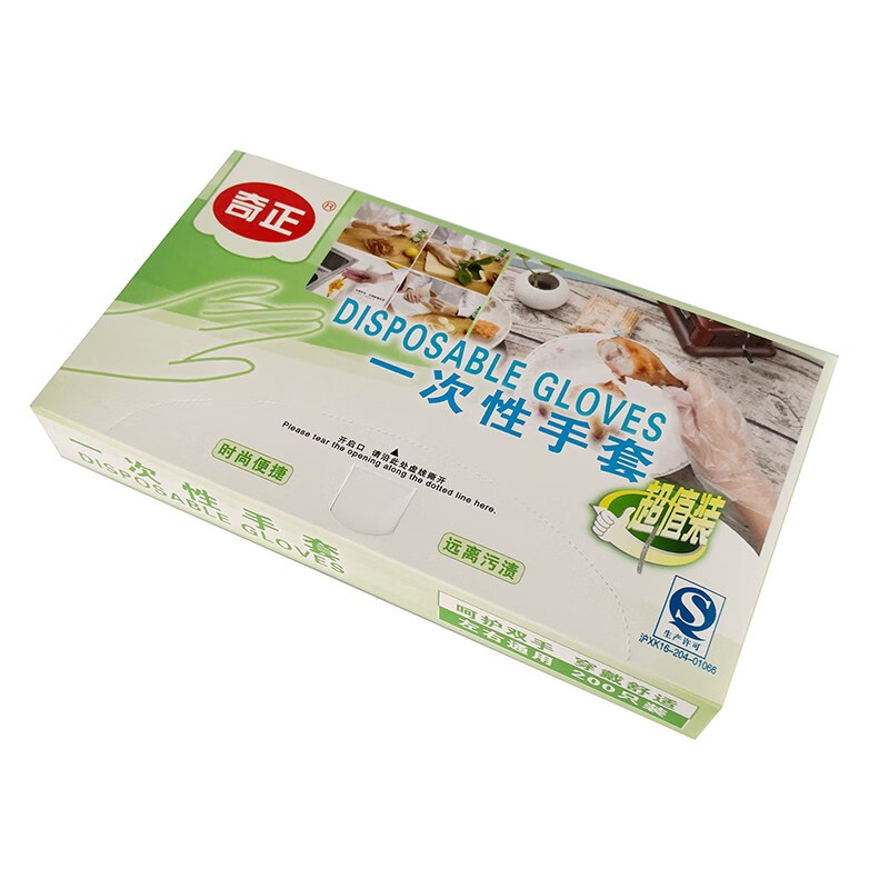 奇正 一次性手套 透明 均码