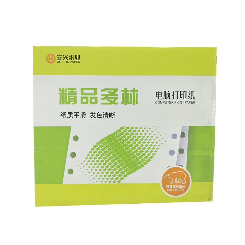 精品多林电打纸 60克241-1-1200双拼不压线4等分
