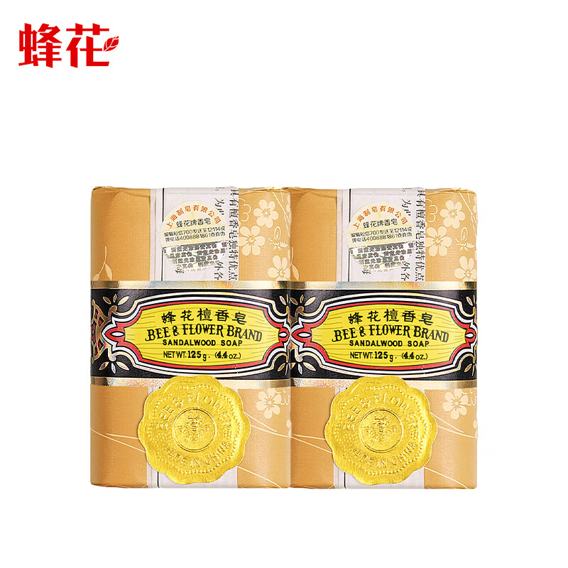 蜂花(BEE&FLOWER)檀香香皂125g
