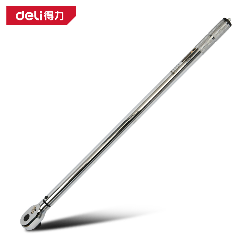 得力工具DL-YN-7502000预置扭力扳手1寸(黄)(把)