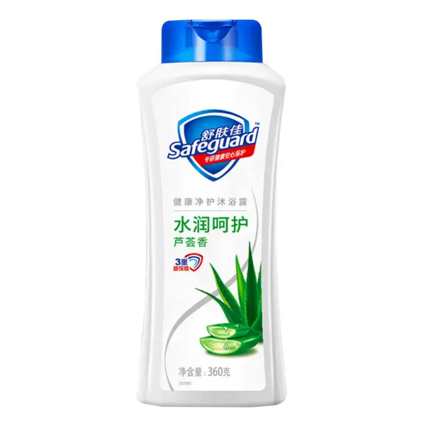 舒肤佳(Safeguard) 360ml芦荟水润沐浴露