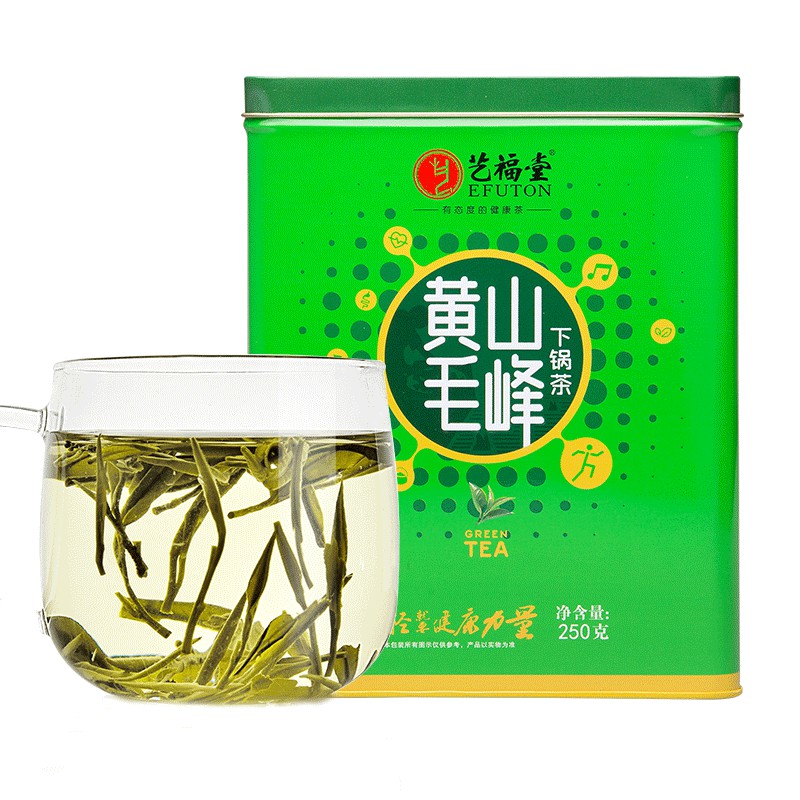 艺福堂 黄山毛峰二级(下锅茶)250g/罐