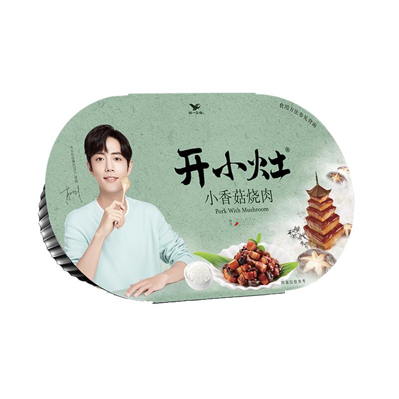 统一 开小灶小香菇烧肉盒(4入)