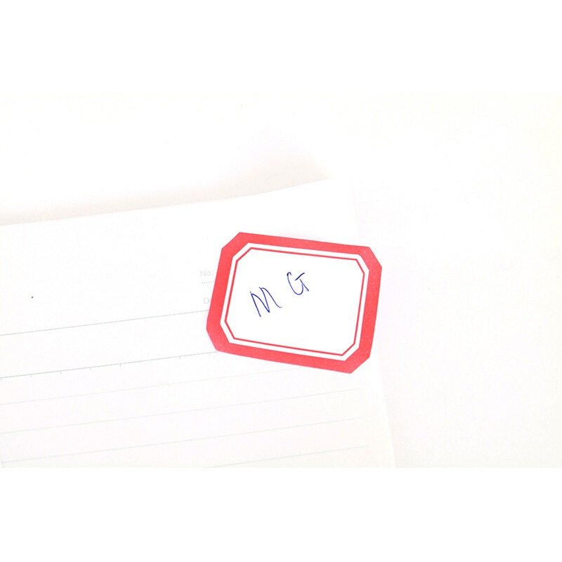 晨光(M&G)YT-07(红色)自粘性标签45*35mm