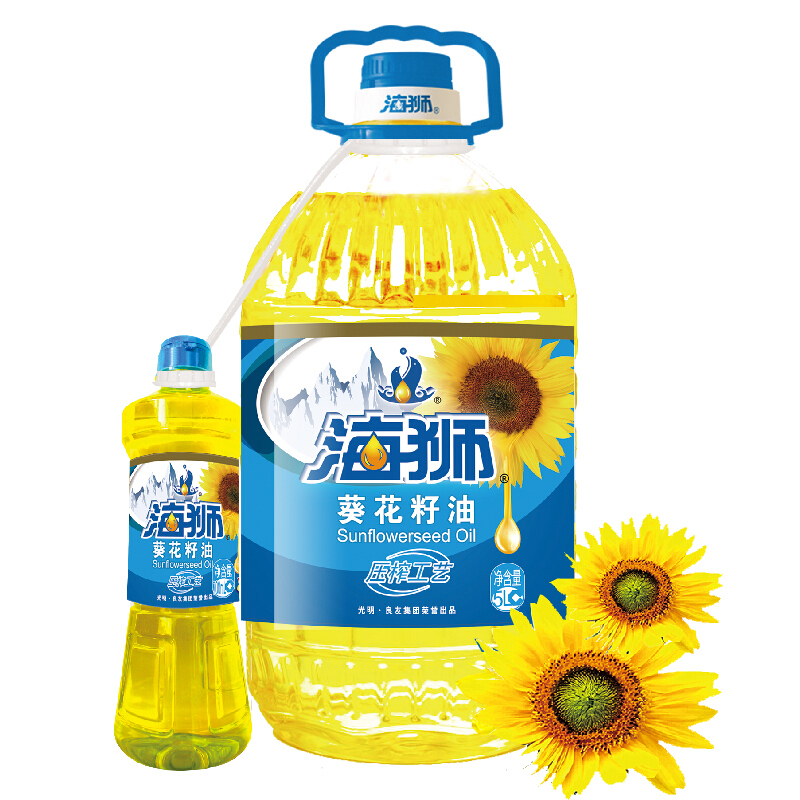 海狮 一级葵花籽油 5L