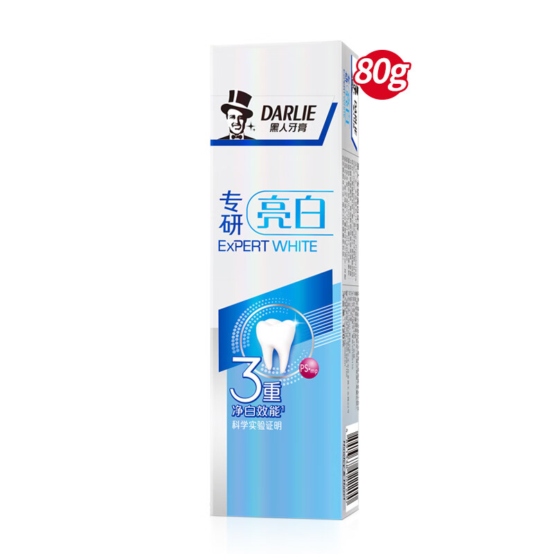 好来(DARLIE)80g专研清新牙膏