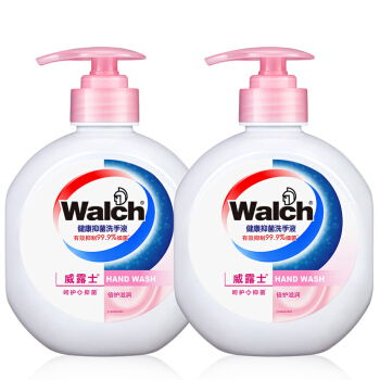 威露士(Walch)健康洗手液(倍护滋润)红色瓶装525ml
