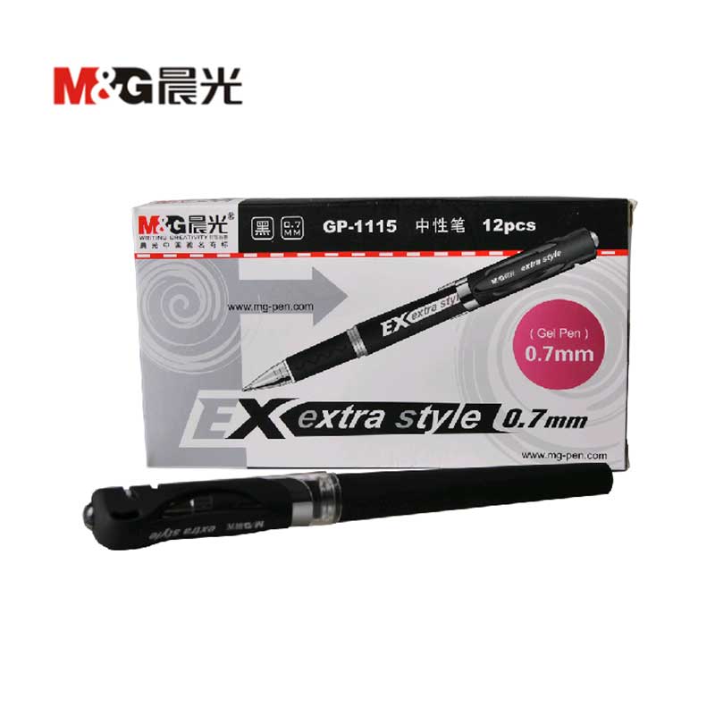 晨光(M&amp;amp;G)GP1115A(黑)中性笔0.7
