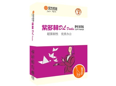 紫多林复印纸 70G A4 500S5包/箱