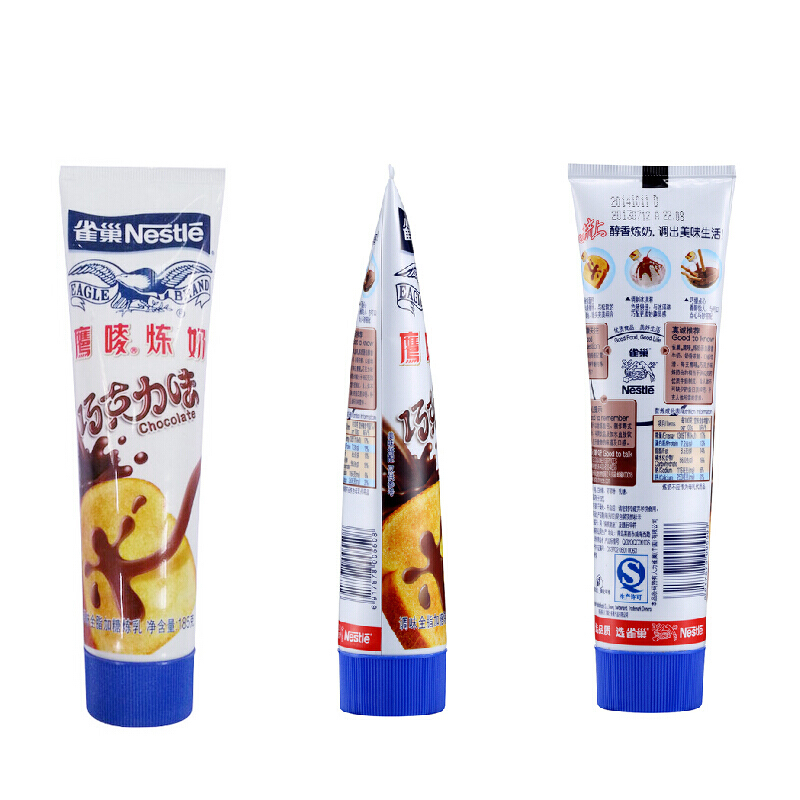 雀巢(Nestle)鹰唛炼奶 巧克力味支装 185g