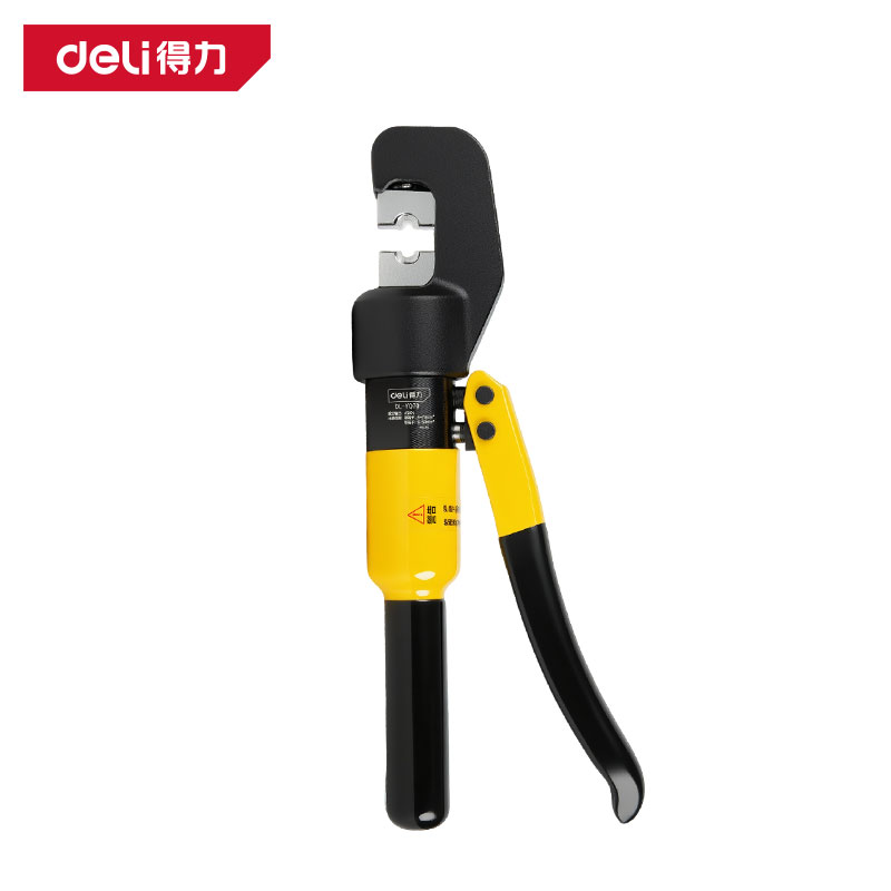 得力工具DL-YQ70液压压接钳6-70mm²(黄)(把)