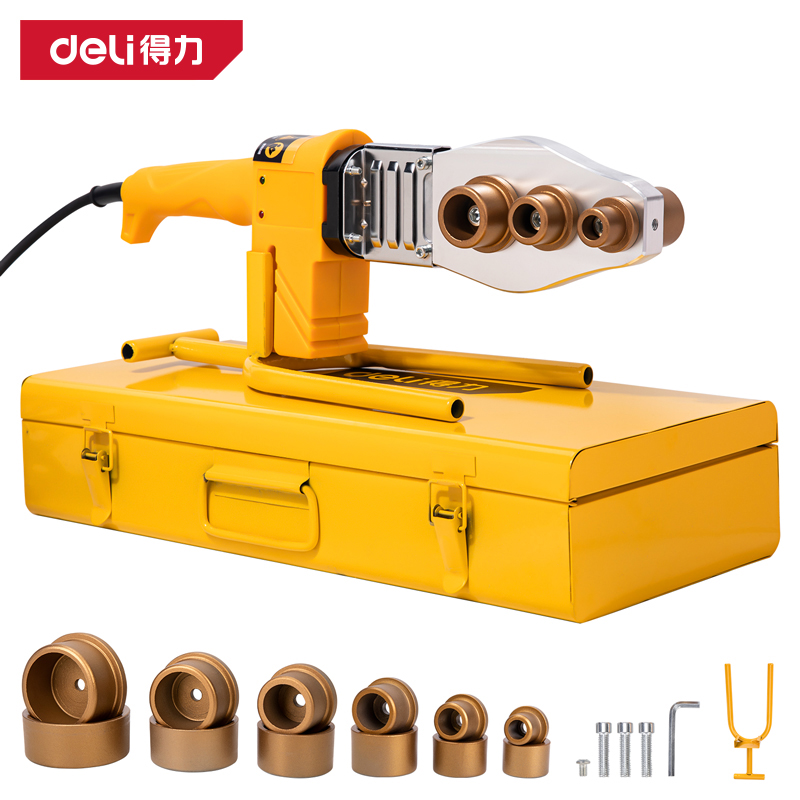 得力工具DL82063热熔器800W_63型机械控温(黄)(台)