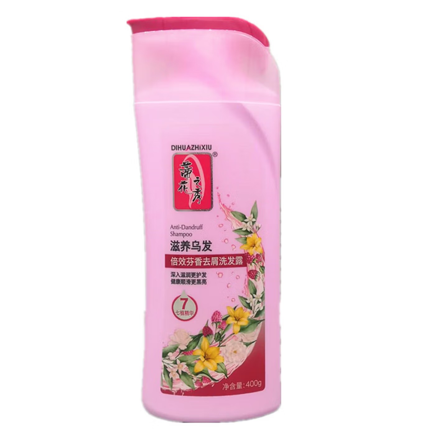 蒂花之秀 滋养乌发洗发露400ml粉