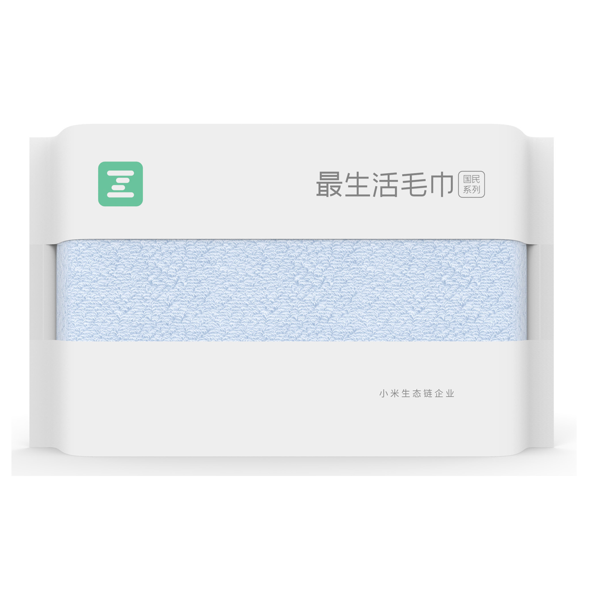 最生活(a-life)A-1180(蓝色)国民系列毛巾34cm*72cm,100g