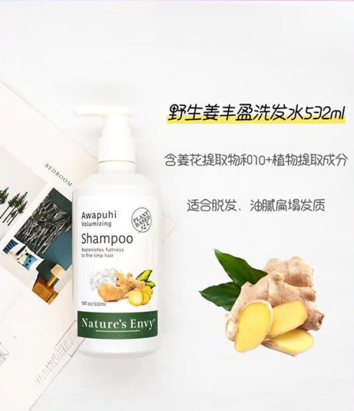 天然之扉(AOG Naturals)野生姜丰盈洗发露 89ml