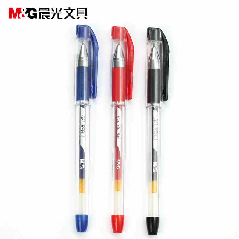 晨光(M&amp;amp;G)K37A(黑)中性笔极细 0.38