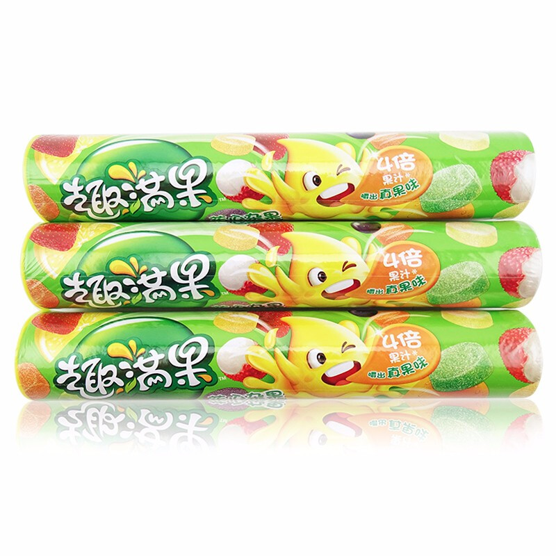 雀巢(Nestle)趣满果 花心杂果 果汁软糖140g